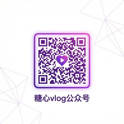 国产vlog公众号二维码